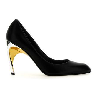 Alexander McQueen Heels - female - Alexander McQueen - Pumps - Black - 6 1/2 UK - Shoes