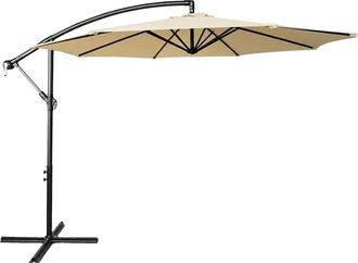 OEM Sombrilla De Jard&iacute;n, Protecci&oacute;n Uv, Dise&ntilde;o Resistente A La Intemperie, Color Beige