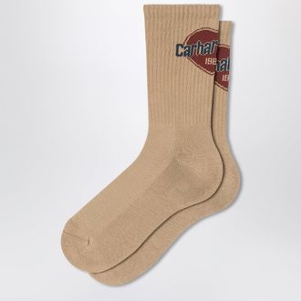 Carhartt Work in Progress Growth Socks Dusty Brown