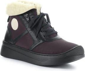 Softinos Alio Faux Shearling Bootie in Bordeaux Smooth Leather at Nordstrom Rack, Size 10-10.5Us / 41Eu