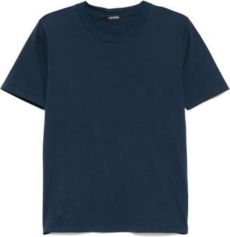 Cenere GB cotton T-shirt - men - Cotton - 56 - Blue