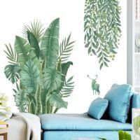 OEM Adhesivo De Pared De Plantas Verdes, Adhesivo De Pared De Plantas Tropicales, G-crezuo