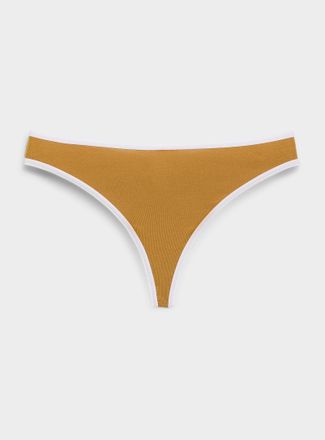 Miiyu Womens Minimalist thong Organic cotton and TENCEL TM modal