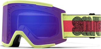 Smith Squad ChromoPop XL Low Bridge Snow Goggles in Serpentine Lined Up /Violet at Nordstrom