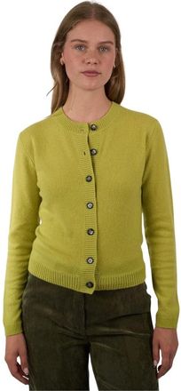 Allude Truien & Vesten, Dames, Groen, S, Kasjmier, Truien