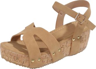 Generic 2026 Women Slippers Womens Solid Color Platform Sandals Buckle Ankle Strap Orthopedic Open Toe Arch Support Non Slip Beach Shoes Fashion Dress Shoe (K