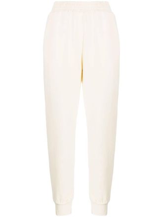 Goodious tapered-leg track pants - women - Cotton/Spandex/Elastane - 0 - White