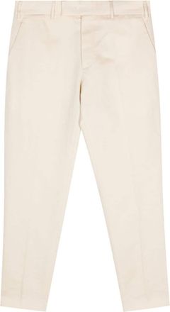 Pantaloni Torino Rebel cropped trousers - men - Linen/Flax/Cotton - 54 - Neutrals