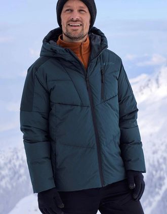 Mountain Warehouse Mens Mountain Warehouse Mens Oslo Extreme Padded Down Jacket - Green - Size: 44/Regular