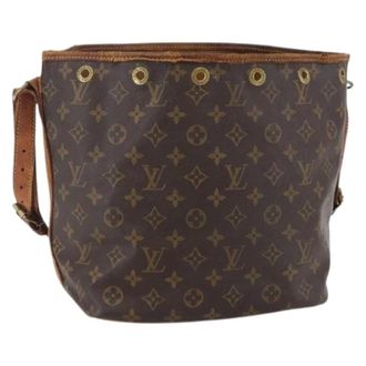 Louis Vuitton Pre-owned Bucket Bags, female, Brown, Size: ONE SIZE Pre-owned Petit Noe Bucket Bag