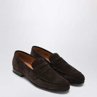 Churchs Brown Heswall Suede Leather Loafers