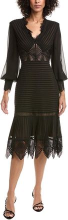 Tadashi Shoji Ridley Bishop Sleeve Midi Dress