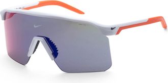 Nike Mens 61 mm White Sunglasses