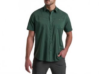 K&uuml;hl Stealth Short Sleeve Shirt In Smoked Pine
