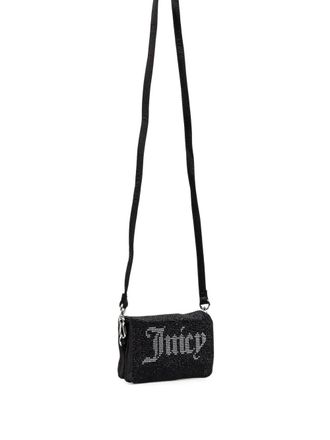 Juicy Couture Hazel crystal-embellished cross body bag - Black