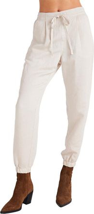 Bella Dahl Luna Pleat Front Linen-Blend Jogger