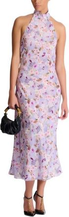 Balmain Printed Poppy Flower dress in Multicolor at Nordstrom, Size 38 Eu