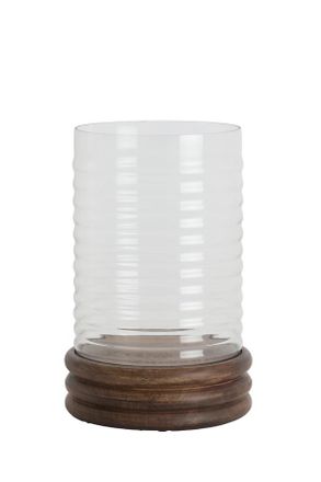 Light & Living Farol Marr&oacute;n De Madera Acogedor Light & Living Malda