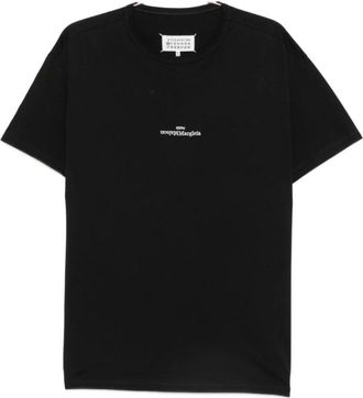 Maison Margiela Tops, Heren, Zwart, XL, T-shirts