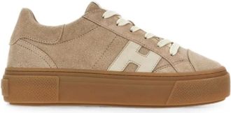 Hogan Trainers - female - Hogan - Sneakers - Beige - 3 1/2 UK - Shoes