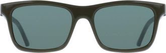 Ferragamo Green Square Mens Sunglasses SF2060SE 324 55