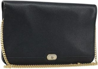 Dior Pre-owned Vintage Schoudertas - Dames - Vintage Schoudertas - Zwart - ONE Size - Leer - Vintage