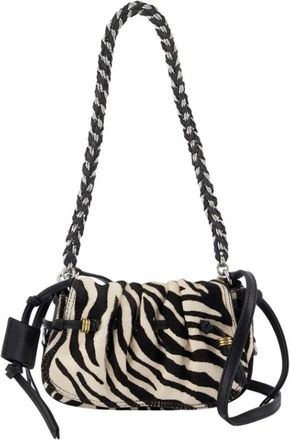 Isabel Marant Bolton XS Schoudertas - Dames - Tassen - Zwart - Maat: ONE Size Zijde