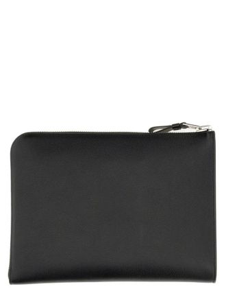Tom Ford Crossbody Bags - Zippered Black Calf Leather Portfolio - Gr. unisize - in Schwarz - f&uuml;r Damen