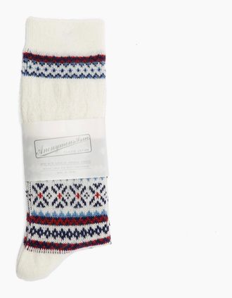 Anonymous Ism Mens Anonymous Ism Snow Links JQ Crew Mens Off White Socks - Size: 9.5/13/12.5/12/11.5/11/9/16/15.5/15/14.5/14/13.5/10.5/10