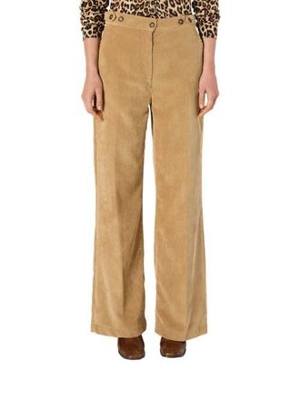Gerard Darel Cass Wide-Leg Corduroy Pants in Sand at Nordstrom, Size 12