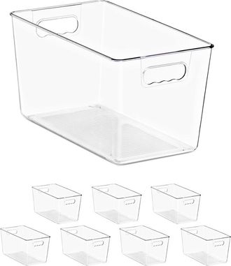 Sorbus 8-Pack Xl Storage Containers