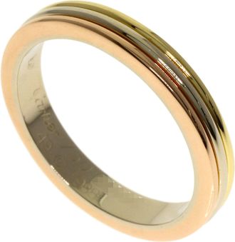 Cartier Yellow Gold (18K) Pink Gold (18K) White Gold (18K) Band Ring (Pre-Owned)