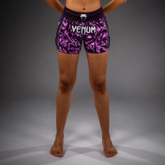 OEM Venum Iris Muay Thai Shorts Ciruela/rosa Xs
