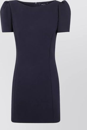 DRHOPE puff sleeve mini dress