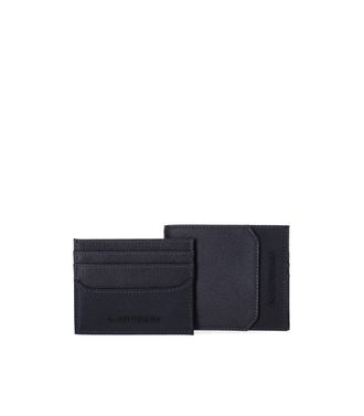 Emporio Armani Blue Wallet+Card Holder Set