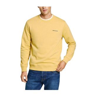 Pepe Jeans London Damian Crew Sweatshirt - male - Pepe Jeans - Sweatshirts - Yellow - M - Sweatshirts & Hoodies