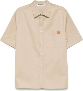 Darkpark Camicia Vale in popeline - Toni neutri