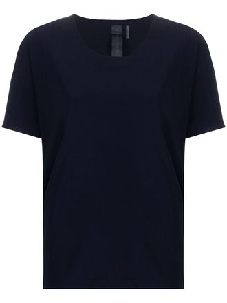 Norma Kamali Effen T-shirt - Blauw