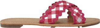 Draper James Piper Flats Bright Red PIPER-BRED Womens
