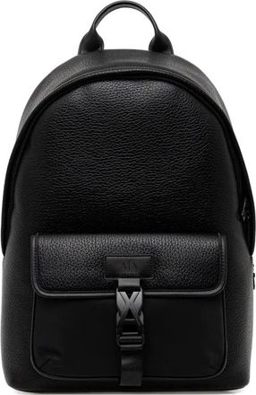 A|X Armani Exchange Zaino con fibbia - Nero