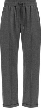 Brunello Cucinelli Grey Relaxed Joggers Pants