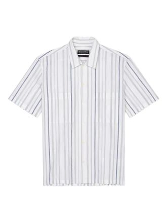 Marc O'Polo striped short-sleeve shirt - White