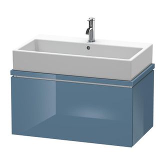 Duravit Mueble Bajo Lavabo L-cube 820x477x400mm Azul Piedra Brillante