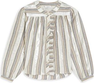 Summum Blouse - Dames - Overhemden - Veelkleurig - 2XL - Katoen - Overhemden