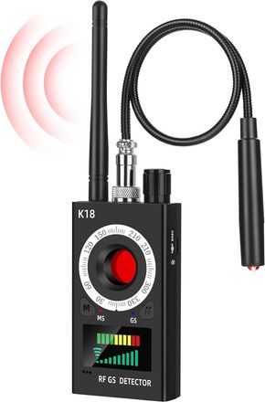 OEM Detector De Chinches K18 Rf: Detector De Se&ntilde;ales Para C&aacute;maras Ocultas, Rastreadores Gsm, Dispositivos De Escucha Y Dispositivos Gps Magn&eacute;ticos. Esc&aacute;ne