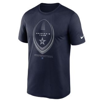 Nike Dallas Cowboys Legend Icon Nike Mens Dri-FIT NFL T-Shirt in Blue | NKGK41S7RD-NDB