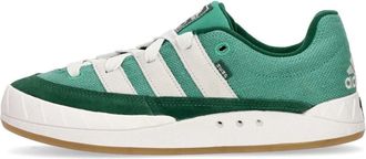 adidas Lage Sneaker met Logo - Heren - Skateschoenen - Groen - 43 1/3 EU - Su&egrave;de - Fitness