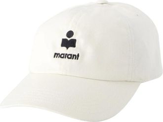 Isabel Marant Tomas Cap - Dames - Petten - Wit - 57 CM - Katoen - Accessoires