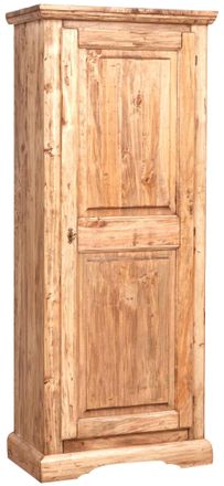 Biscottini International Bargue&ntilde;o De Estilo Country De Madera Maciza De Tilo Con Efecto Natural 72x40x173 Cm