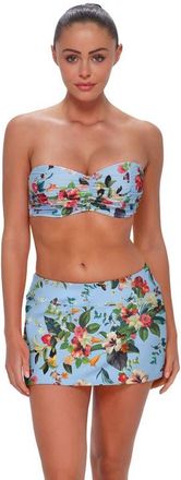 Sunsets Loretta Bandeau Bikini Swimsuit Top - DD Cup in Budding Romance at Nordstrom, Size 40